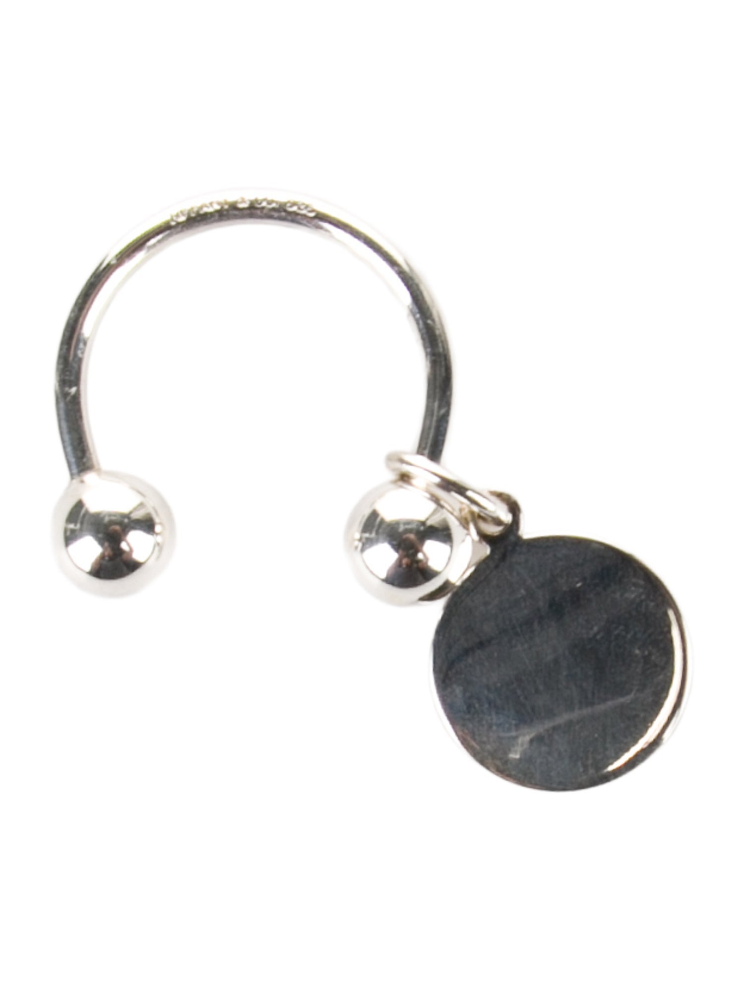 Tiffany & Co. silver keychain