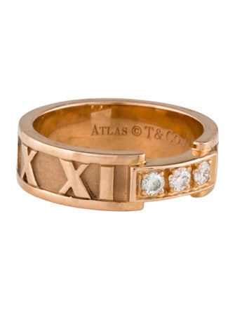 Tiffany & Co. 18K Diamond Atlas Band