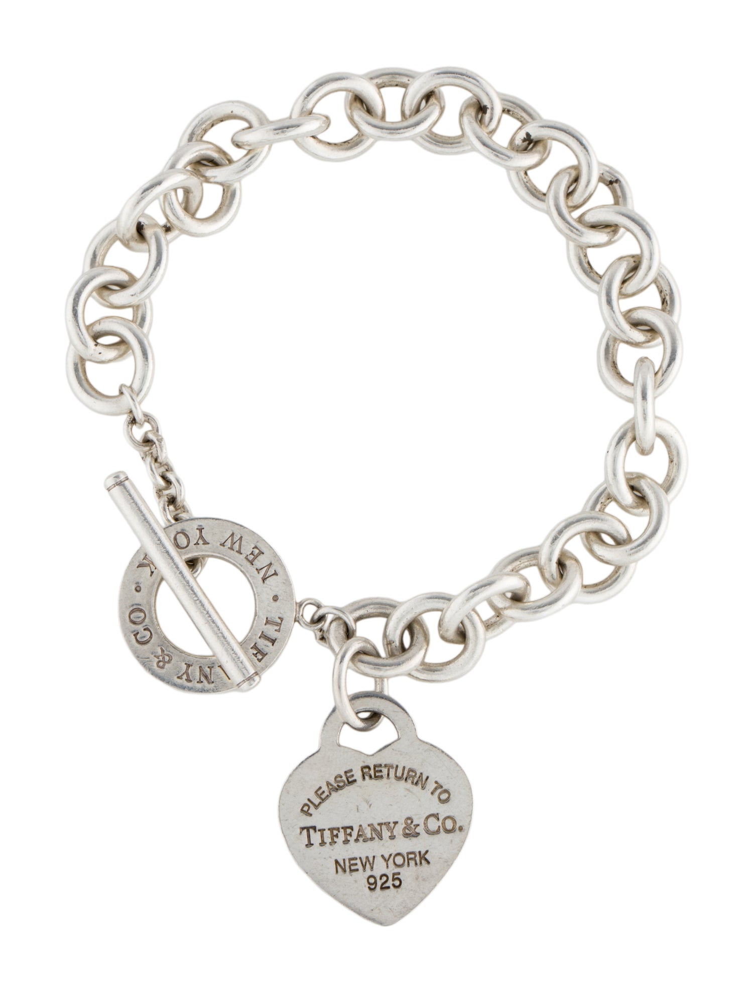 Tiffany & Co. Heart Tag Toggle Bracelet