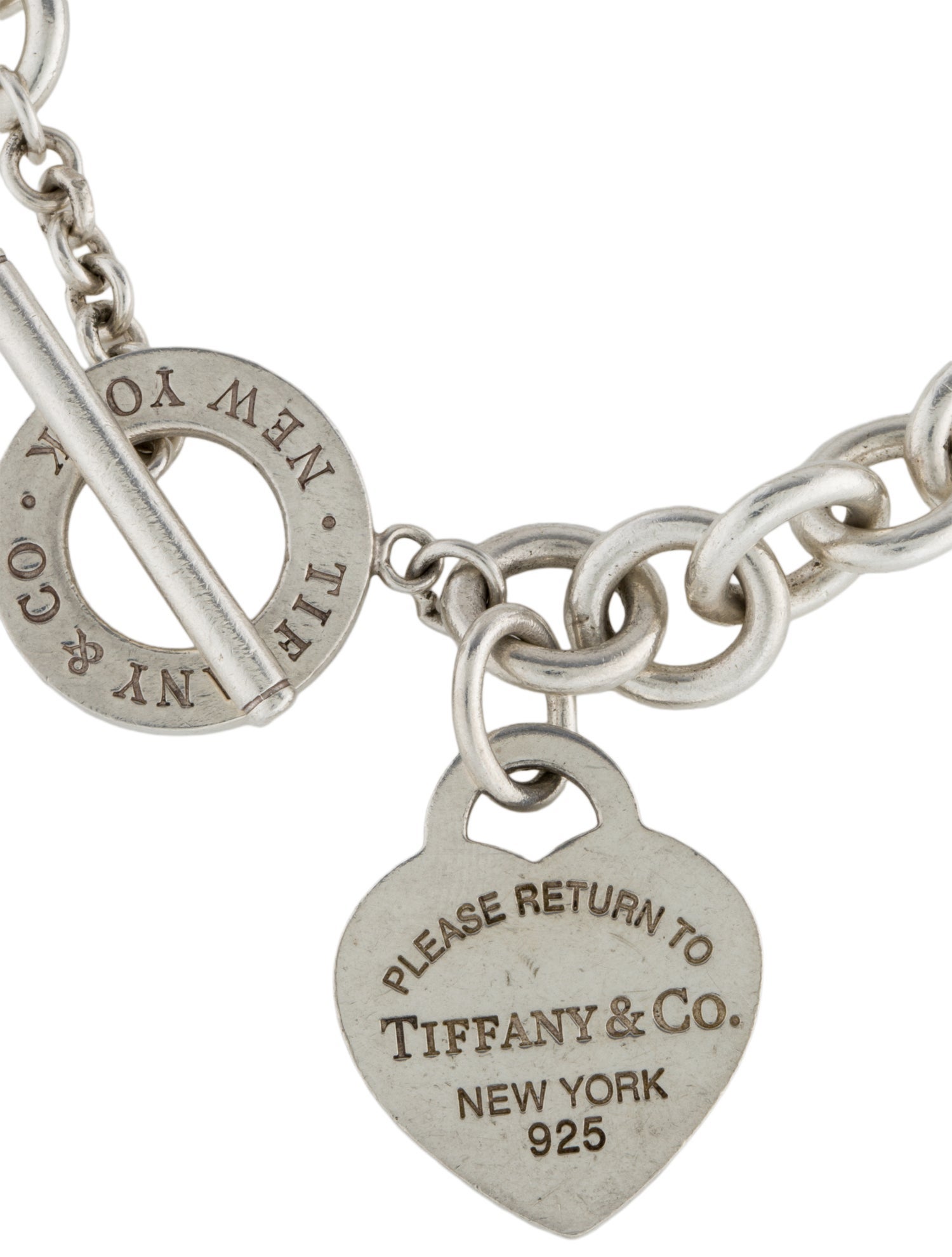 Tiffany & Co. Heart Tag Toggle Bracelet