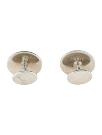 Tiffany & Co. Oval Tag Cufflinks