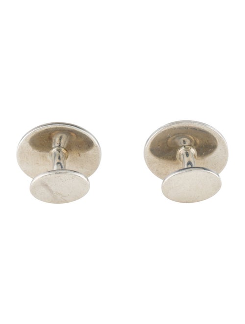 Tiffany & Co. Oval Tag Cufflinks