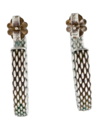 Tiffany & Co. Somerset Mesh Hoop Earrings