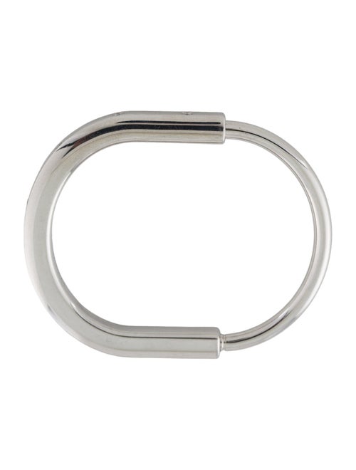 Tiffany & Co. 18K Diamond Lock Bangle