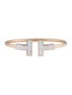 Tiffany & Co. 18K Mother of Pearl T Wire Bracelet