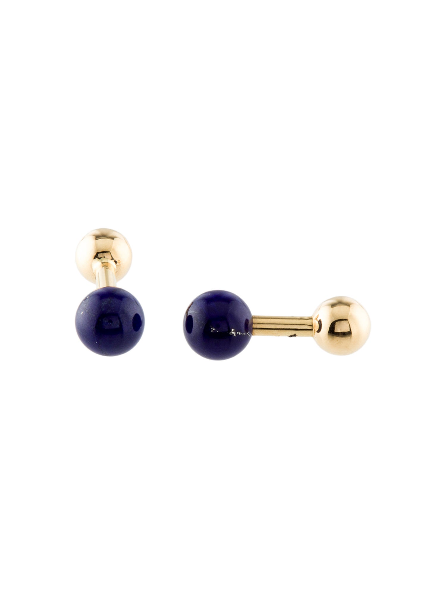 Tiffany & Co. Vintage 18K Lapis Lazuli Cufflinks
