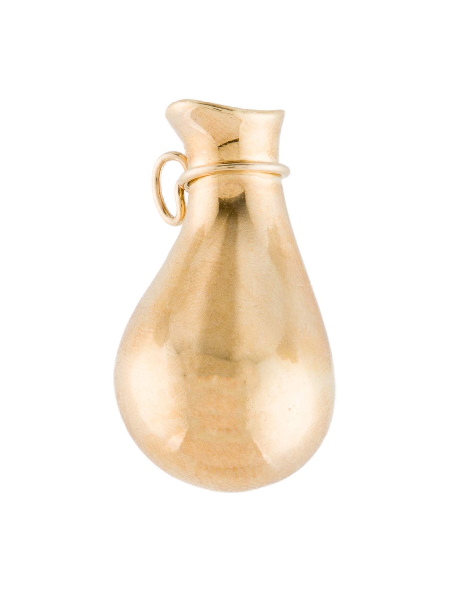 Tiffany & Co. Vintage 18K Bottle Jug Pendant