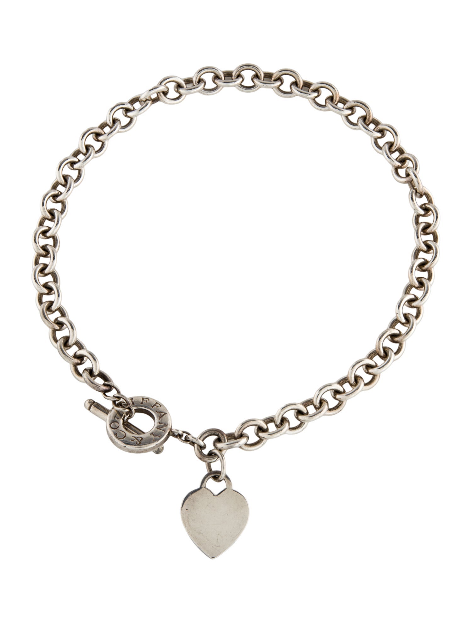 Tiffany & Co. Heart Tag Toggle Necklace