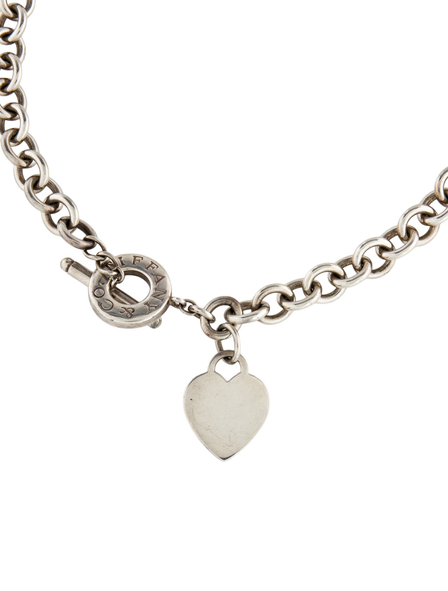 Tiffany & Co. Heart Tag Toggle Necklace