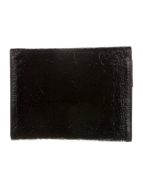 Gianni Versace Leather Compact Wallet