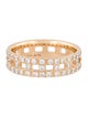 Tiffany & Co. 18K Diamond Pavé True Wide Tiffany T Eternity Band