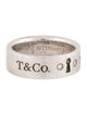 Tiffany & Co. Diamond Keyhole Band Ring