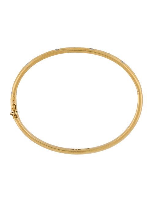 Tiffany & Co. 18K Diamond Etoile Bangle