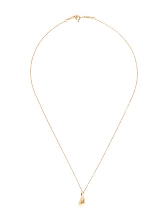 Tiffany & Co. 18K Teardrop Pendant Necklace