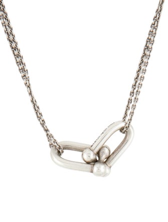 Tiffany & Co. Large Double Link Pendant