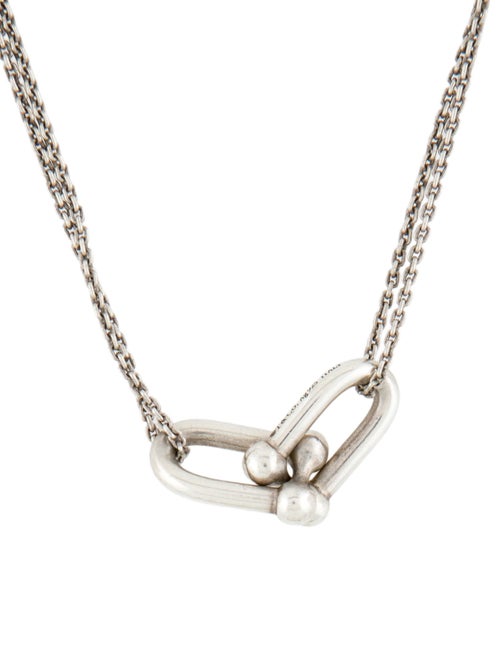 Tiffany & Co. Large Double Link Pendant