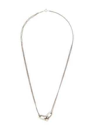 Tiffany & Co. Large Double Link Pendant