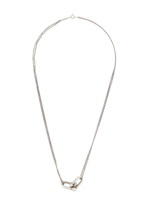 Tiffany & Co. Large Double Link Pendant