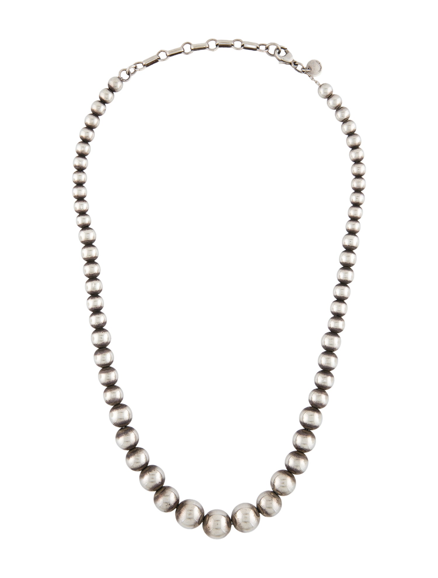 Tiffany & Co. Graduated Ball Necklace