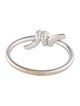 Tiffany & Co. 18K Diamond Knot Ring