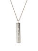 Tiffany & Co. 1837 Bar Pendant Necklace
