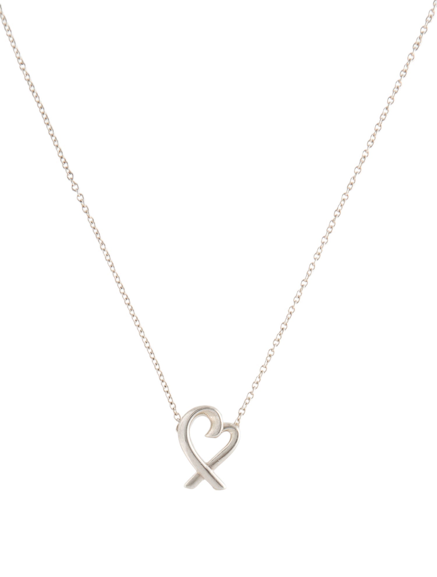 Tiffany & Co. Loving Heart Pendant Necklace