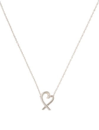 Tiffany & Co. Loving Heart Pendant Necklace