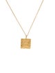 Tiffany & Co. 18K Notes Small Square Pendant Necklace