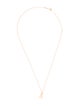 Tiffany & Co. 18K Ampersand Pendant Necklace