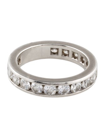 Tiffany & Co. Platinum 1.80ctw Diamond Tiffany® Setting Eternity Band