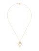 Tiffany & Co. 18K Venezia Goldoni Heart Pendant Necklace