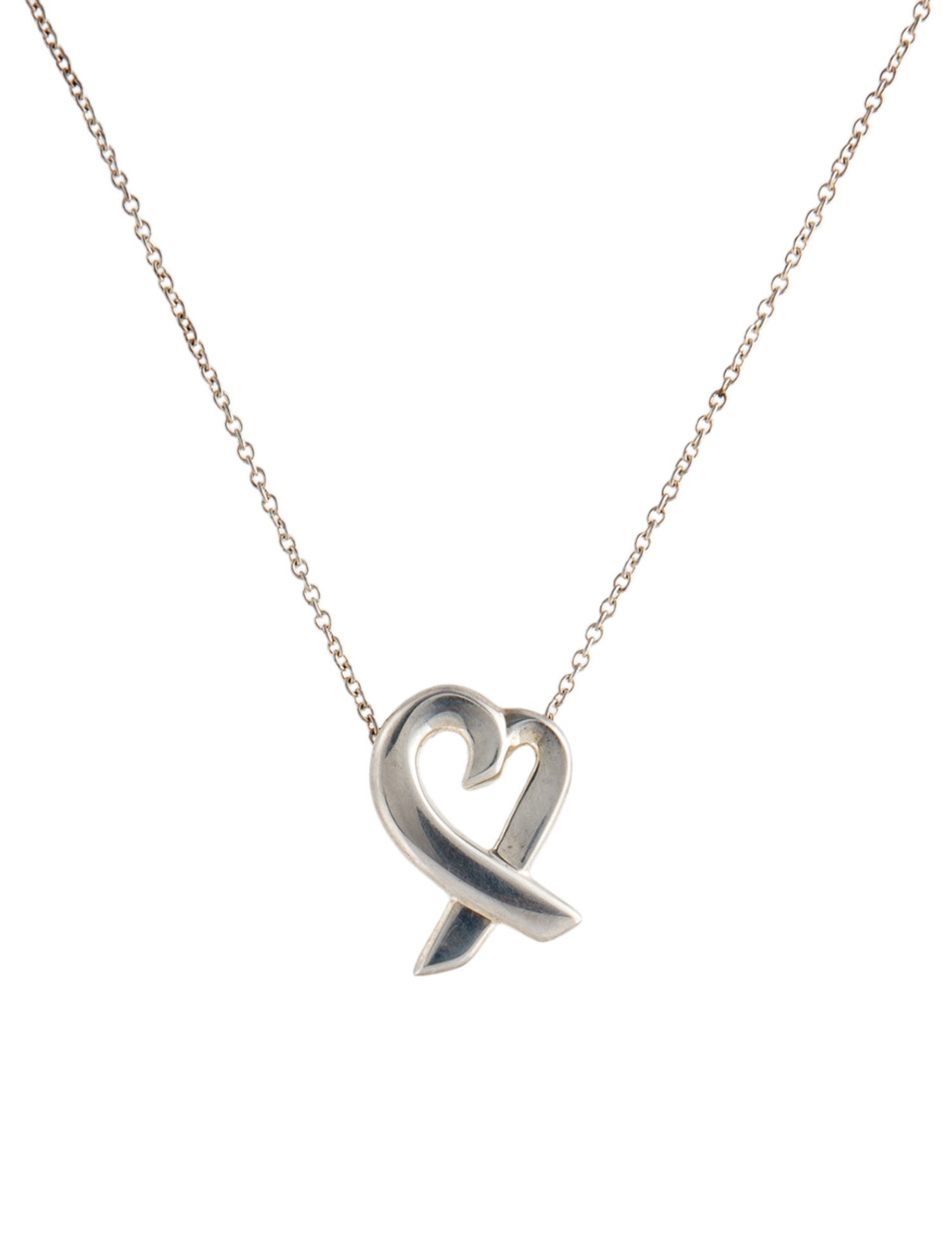 Tiffany & Co. Loving Heart Pendant Necklace