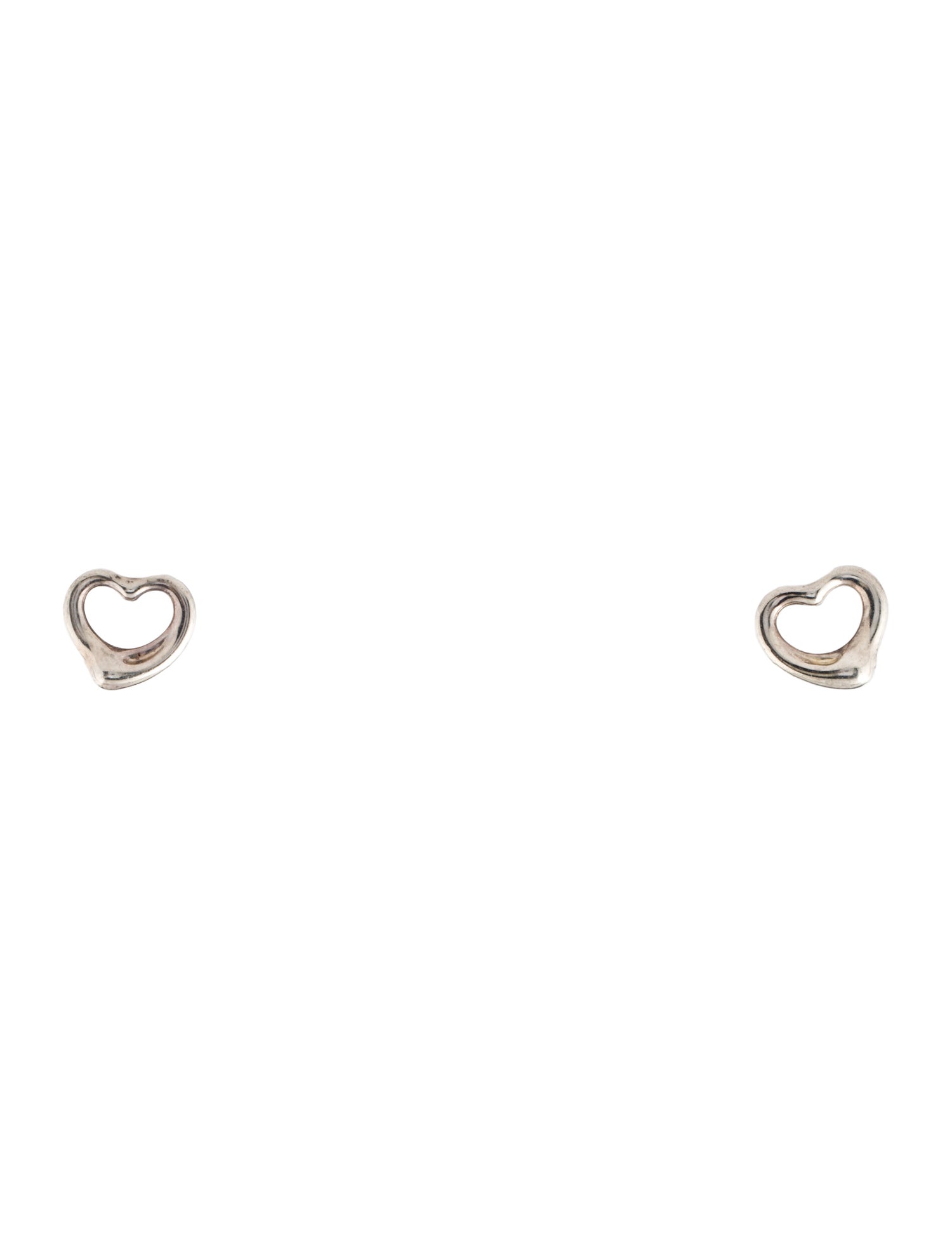 Tiffany & Co. Open Heart Stud Earrings