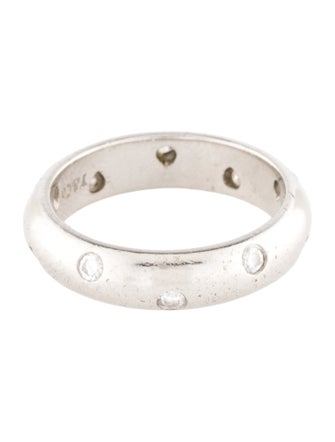 Tiffany & Co. Platinum Diamond Etoile Band