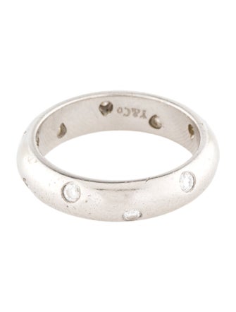 Tiffany & Co. Platinum Diamond Etoile Band