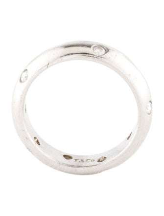 Tiffany & Co. Platinum Diamond Etoile Band