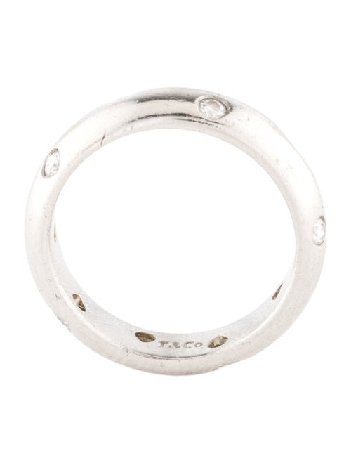 Tiffany & Co. Platinum Diamond Etoile Band