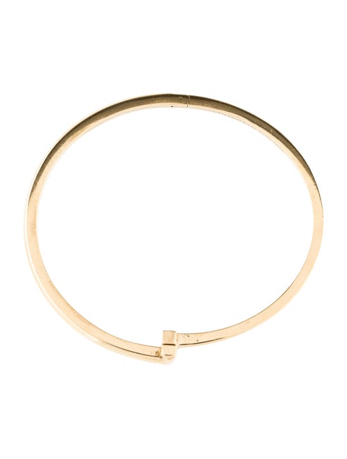 Tiffany & Co. 18K T T1 Narrow Hinged Bangle