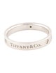 Tiffany & Co. Platinum Diamond Band