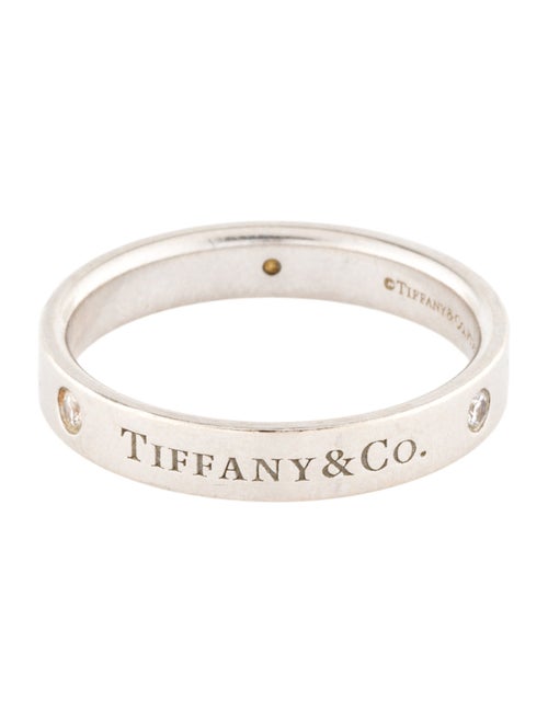 Tiffany & Co. Platinum Diamond Band