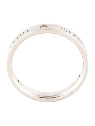 Tiffany & Co. Platinum Diamond Band