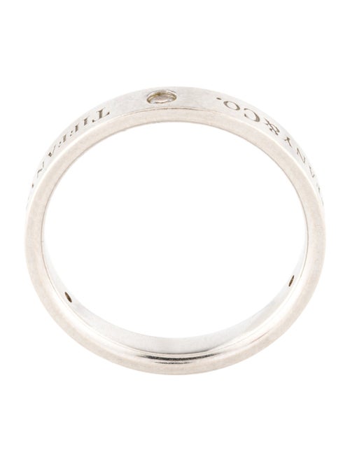 Tiffany & Co. Platinum Diamond Band