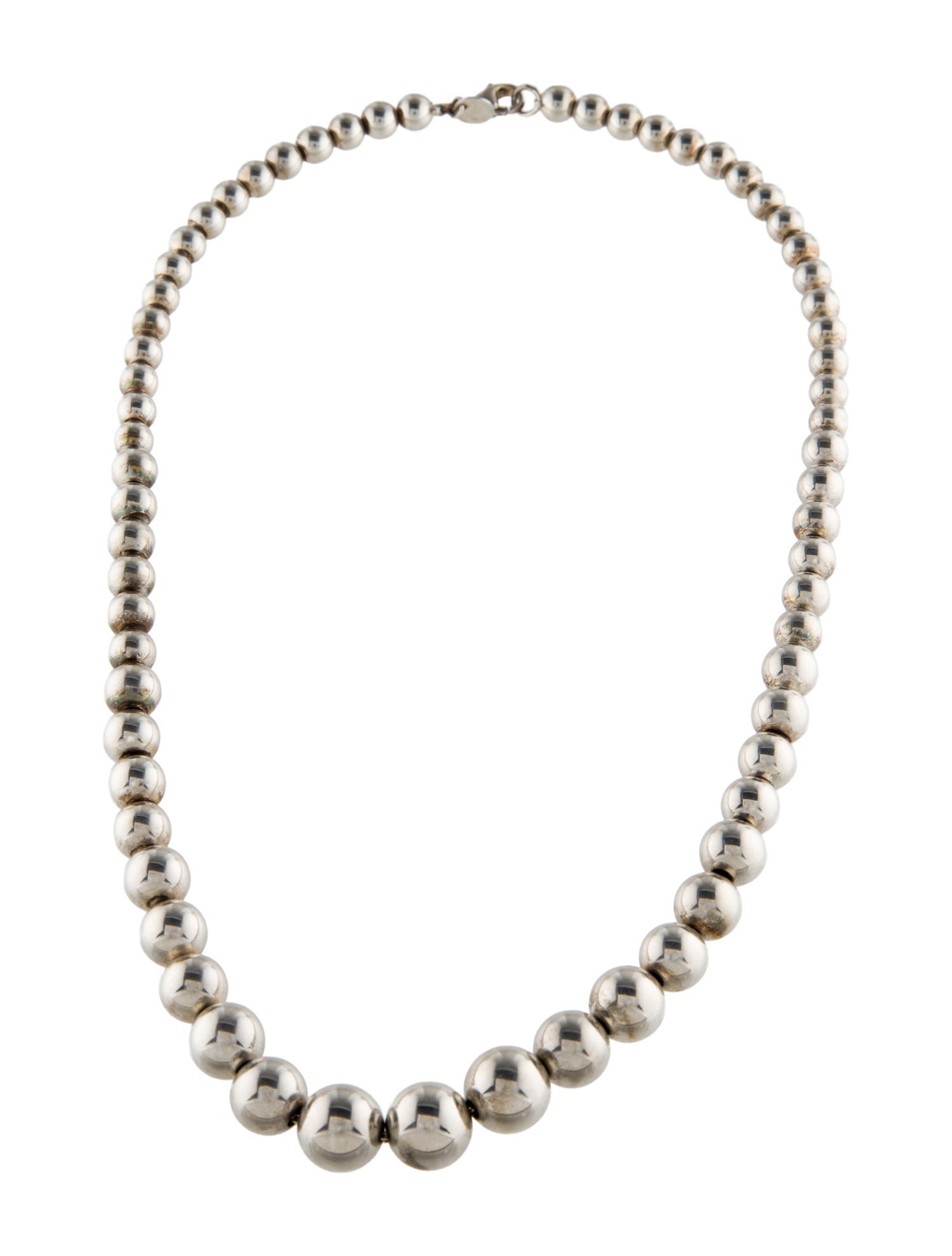 Tiffany & Co. Graduated Ball Necklace