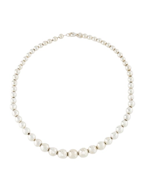 Tiffany & Co. Graduated Ball Necklace