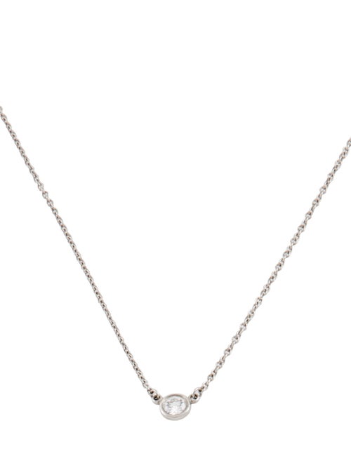 Tiffany & Co. Platinum Diamonds by the Yard® Single Pendant Necklace