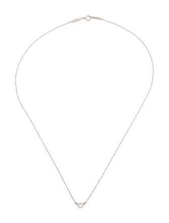 Tiffany & Co. Platinum Diamonds by the Yard® Single Pendant Necklace