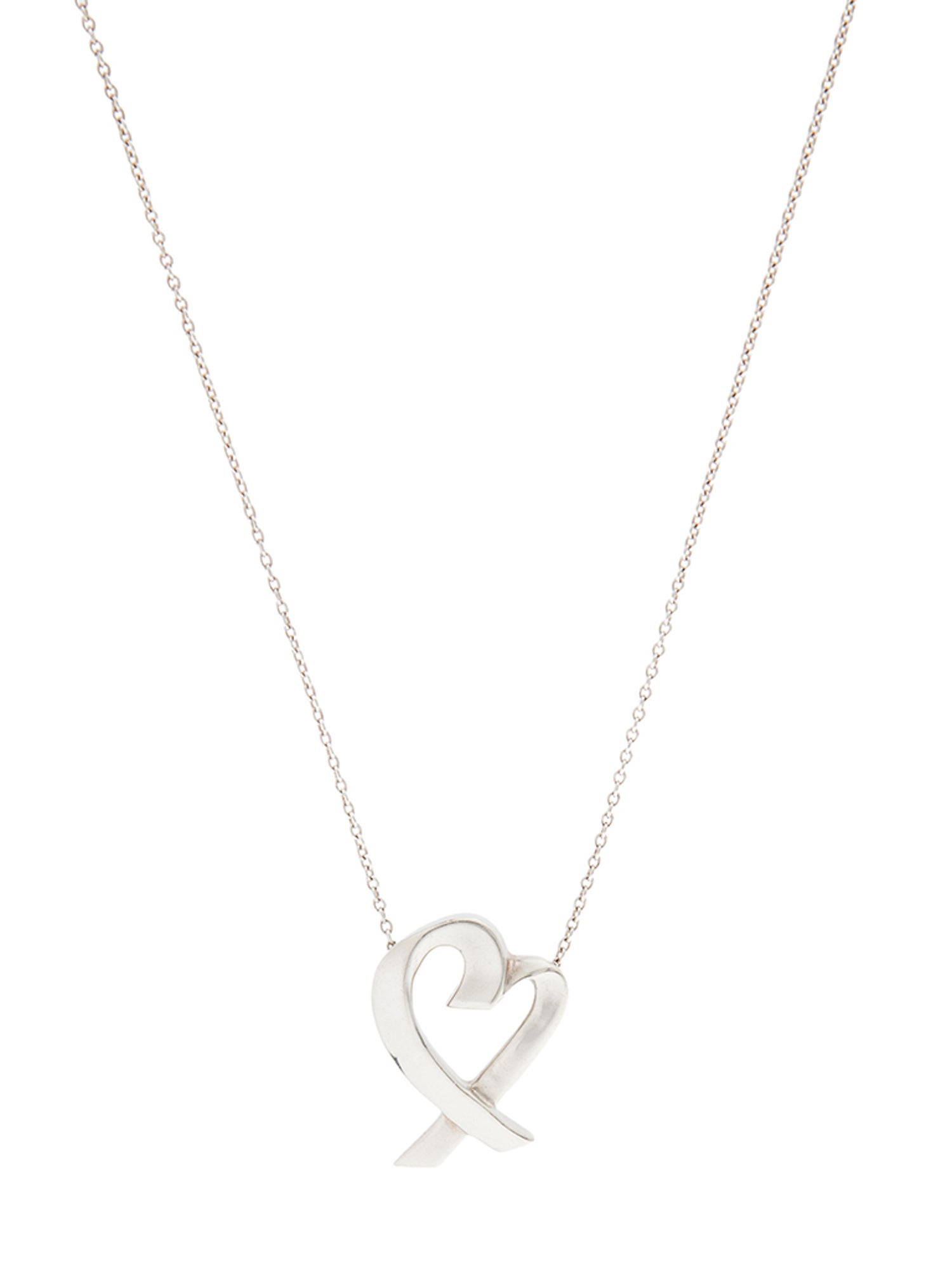 Tiffany & Co. Loving Heart Pendant Necklace