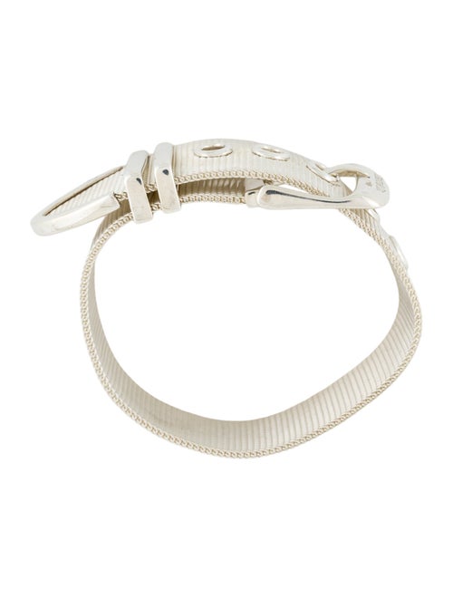 Tiffany & Co. Wide Mesh Buckle Bracelet