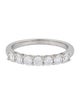 Tiffany & Co. Platinum Diamond Tiffany Forever Band