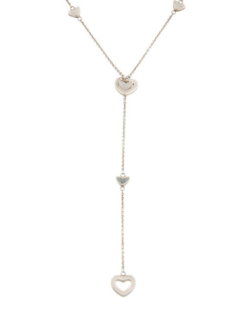 Tiffany & Co. Heart Station Lariat Necklace